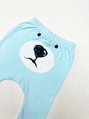 Pantalon Oso triste White Blue